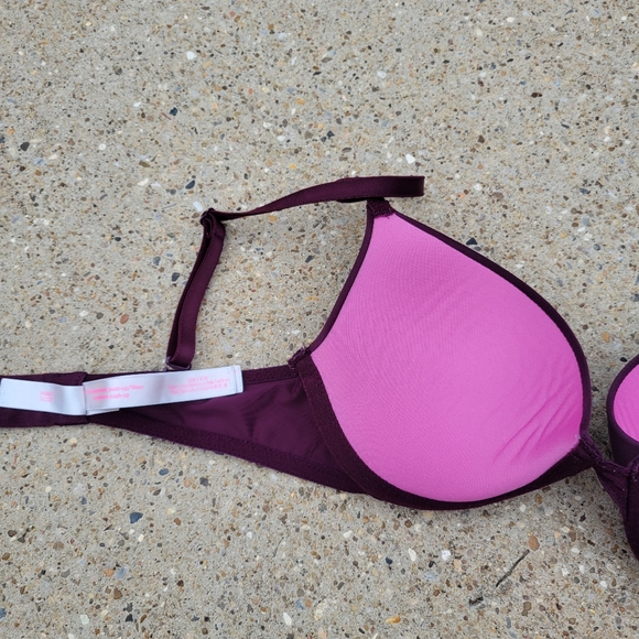 PINK Victoria's Secret Wear Everywhere Pushup Bra - Size 32B (GUC) - Picture 4 of 12